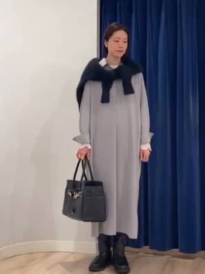 2025.12.30 ウォッシャブルツイルロングシャツワンピース サムネイル画像