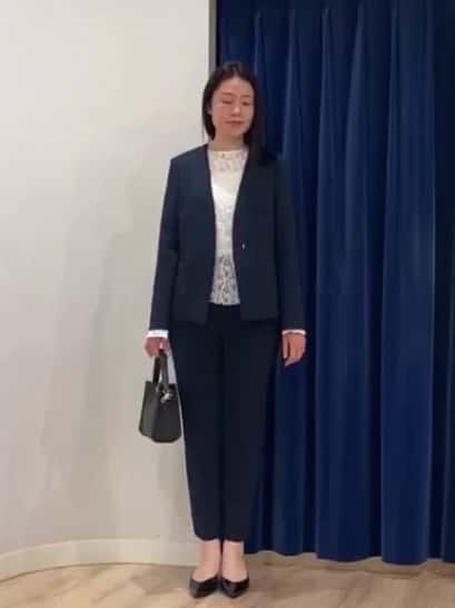 2026.02.05 ウォッシャブルWクロスパンツスーツ サムネイル画像