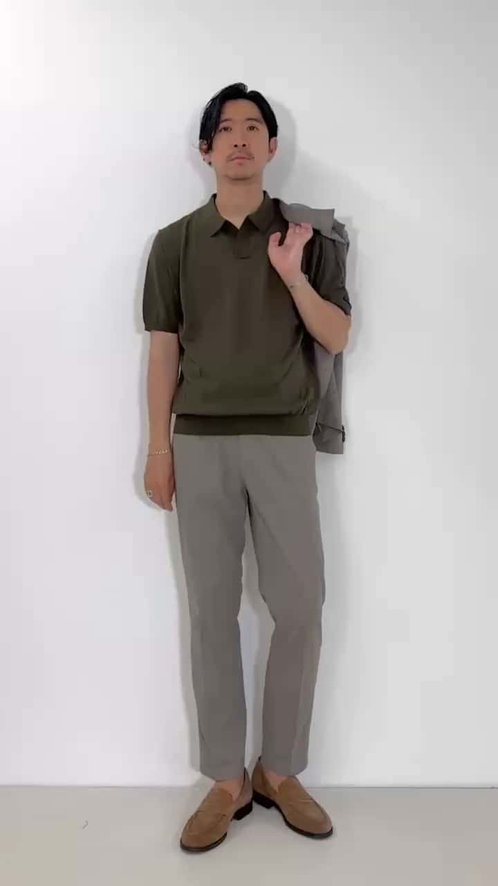 2025.06.09 ナチュラルなカラーでまとめたセットアップスタイル サムネイル画像