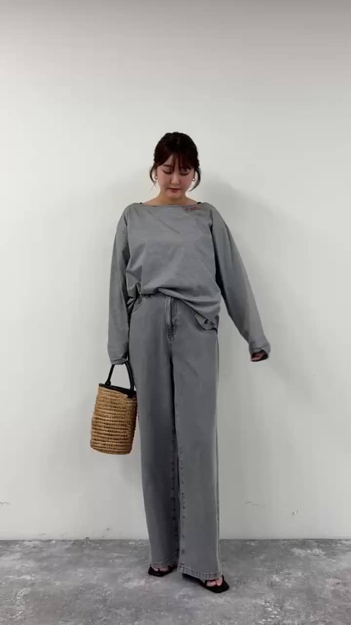 2025.04.30 大人のボーダートップスコーデ🖤 サムネイル画像