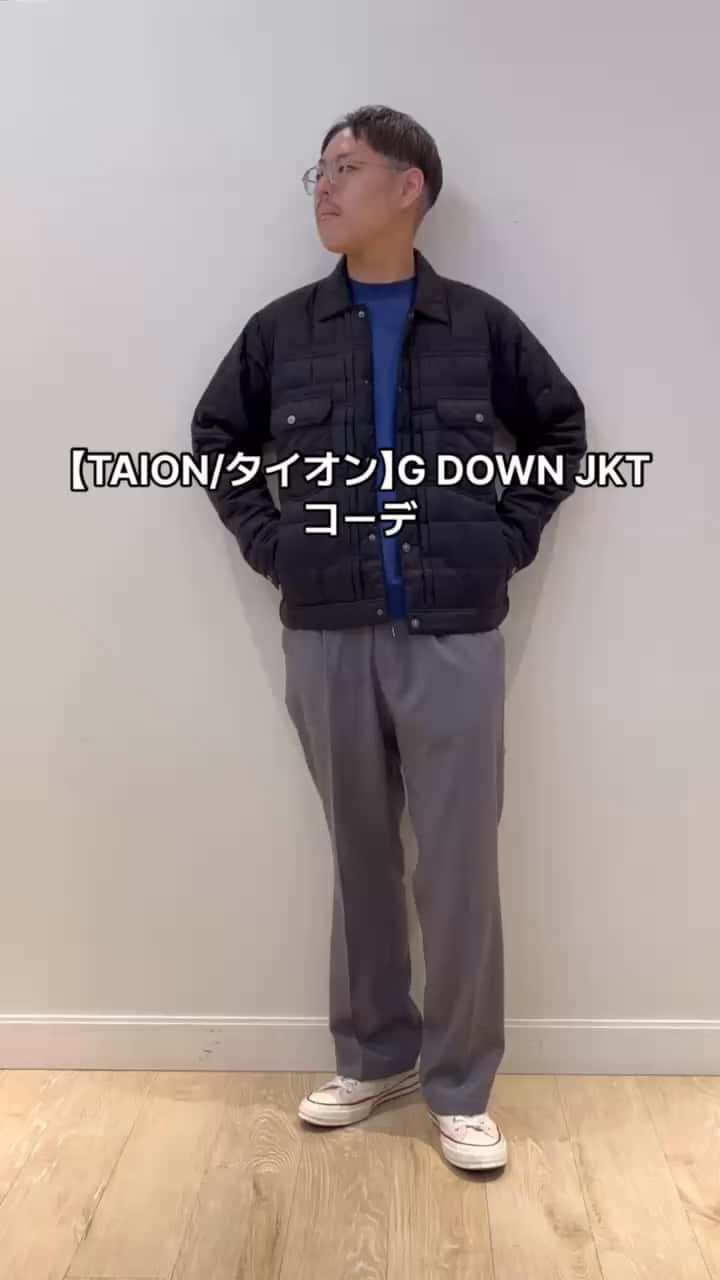 2025.10.31 【TAION/タイオン】G DOWN JKT サムネイル画像