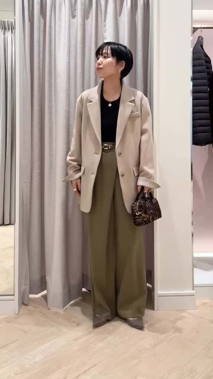 2025.11.06 新作ラップワイドパンツコーデ👖 サムネイル画像