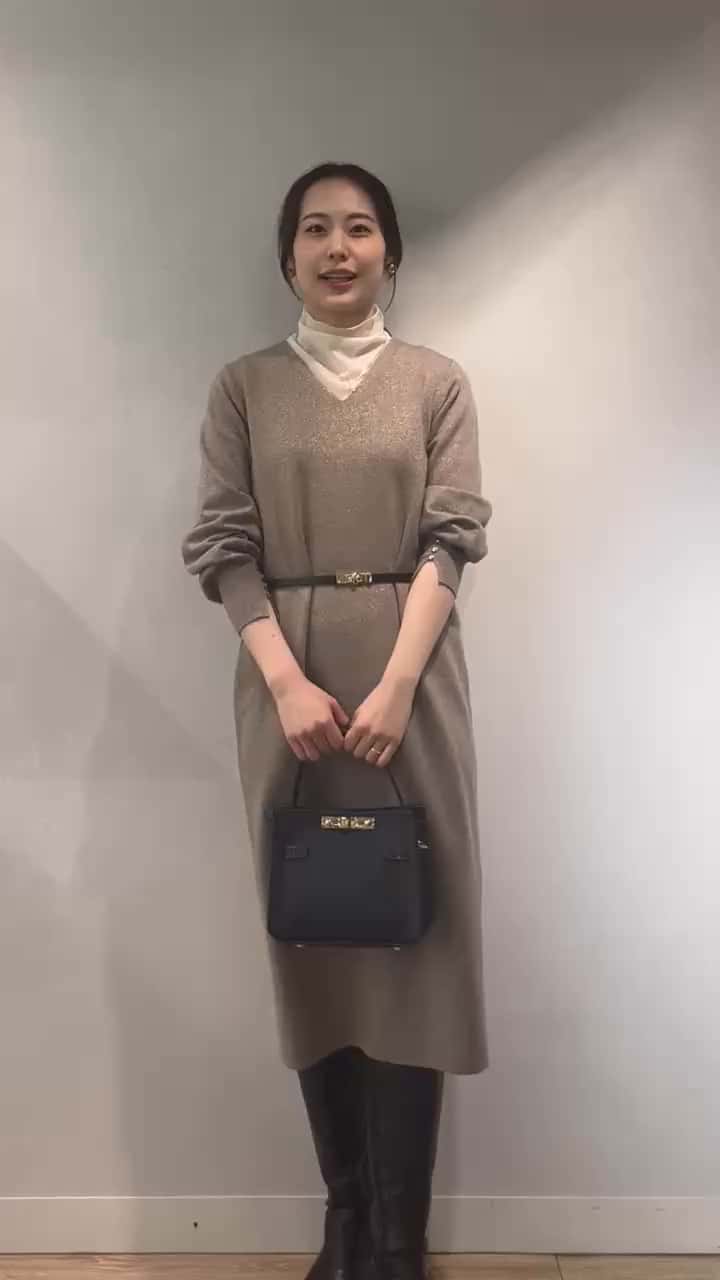 ウォッシャブルバーズアイコクーンワンピース｜MOVIE詳細｜NOLLEY'S