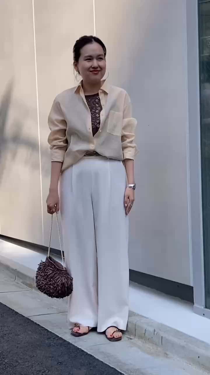 2026.03.17 シャツのインナーを今年はレースに❣️ サムネイル画像