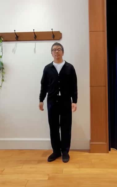 2026.02.20 襟付きカーディガンを合わせた大人きれいめコーデ サムネイル画像