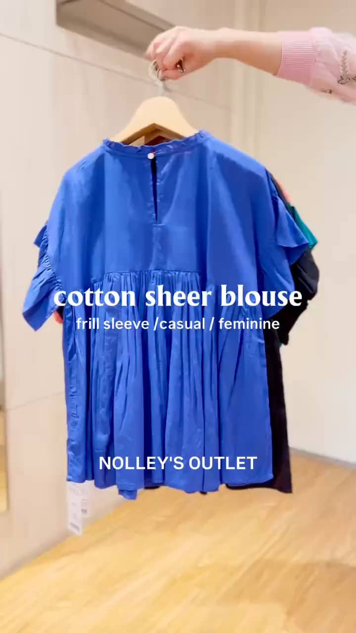 2026.04.29 \cotton sheer blouse all color/ サムネイル画像