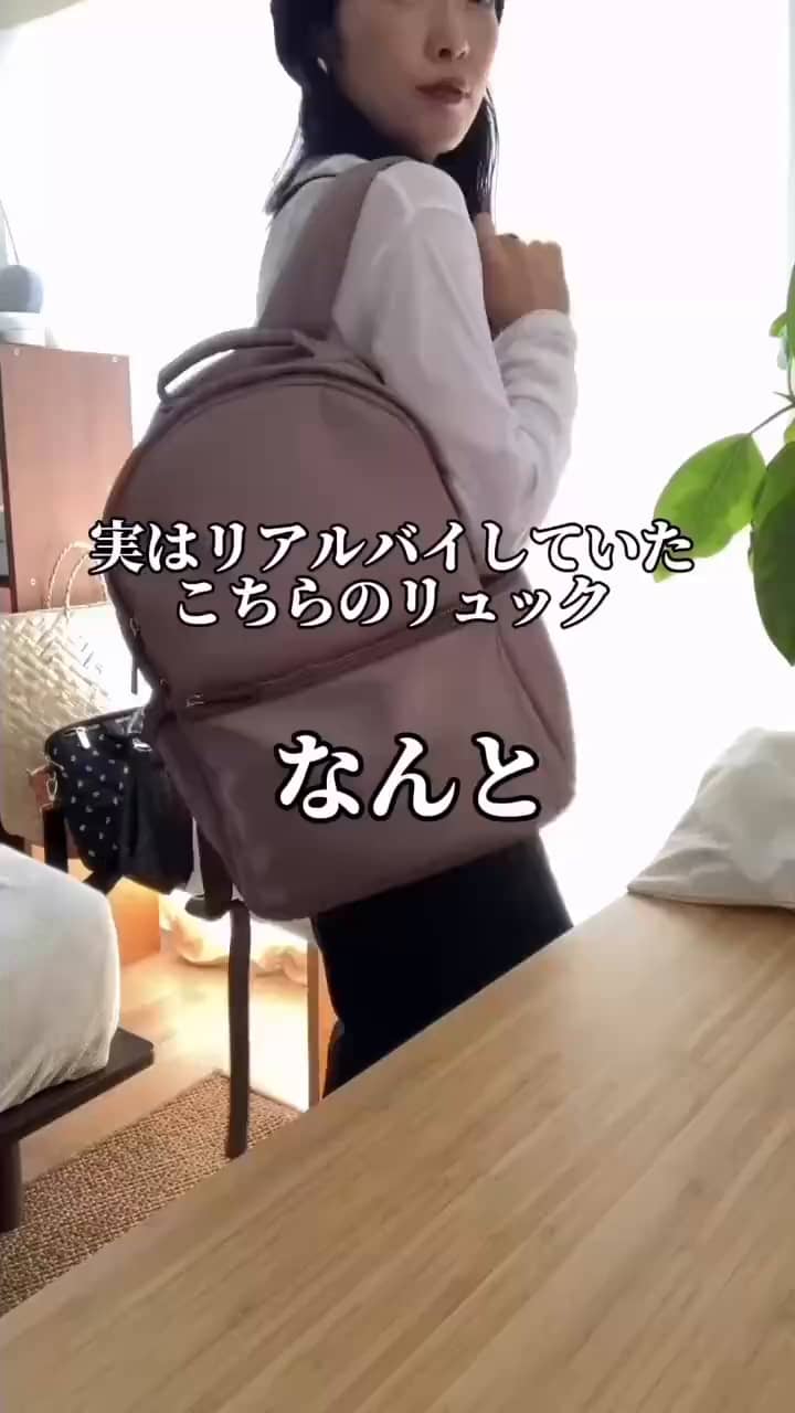 2025.10.25 リアルバイしていた10ポケットリュック サムネイル画像