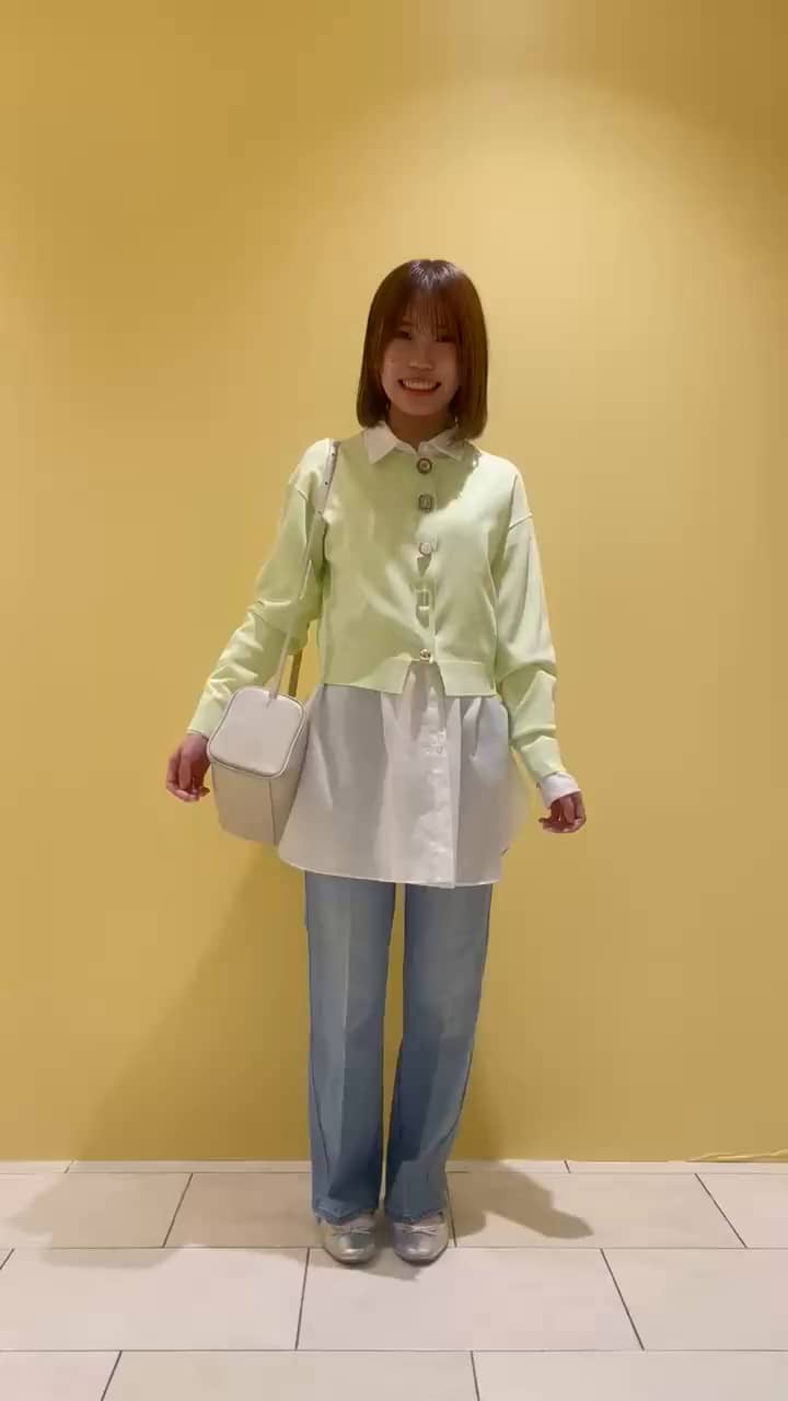 2026.02.02 ビジューカーディガン×デニム サムネイル画像