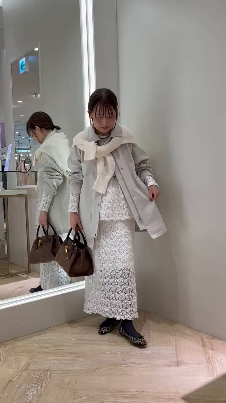 2026.03.08 ワントーンコーデに小物ブラウン合わせで大人カジュアル サムネイル画像