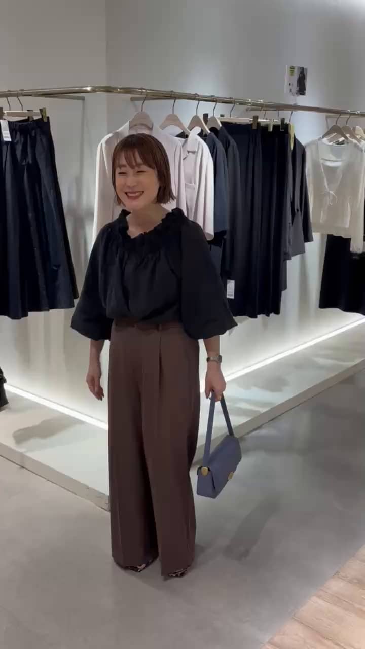 2026.05.12 フリルブラウスの大人カラーコーデ サムネイル画像