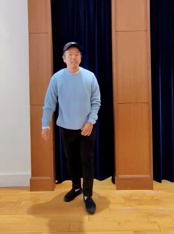 2025.10.21 ロンＴ付き　Easyニットのコーディネート サムネイル画像