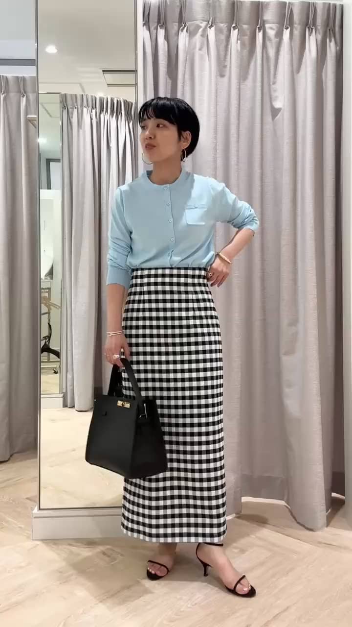 新品・タグ付き！ ＮＯＬＬＥＹ＇Ｓ ｓｏｐｈｉ ギンガムチェックスカート ノーリーズソフィー NOLLEY'S sophi ギンガムチェックロング