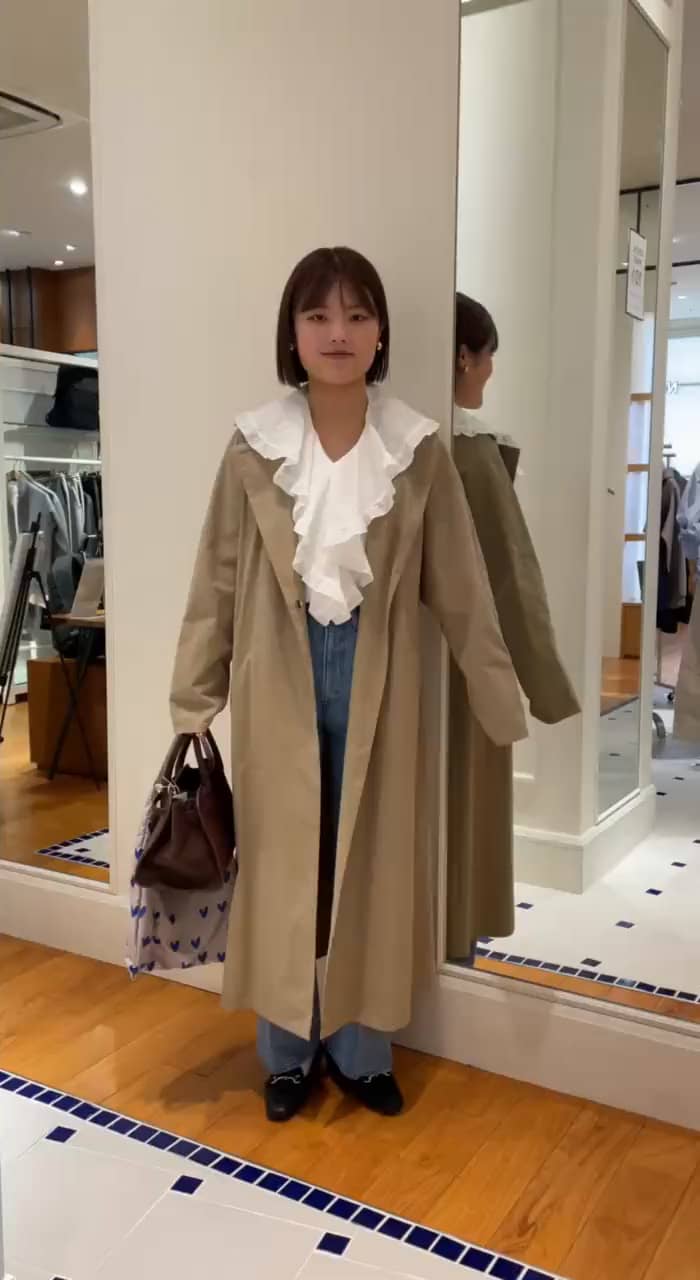 2026.01.31 トレンチコートコーデ サムネイル画像