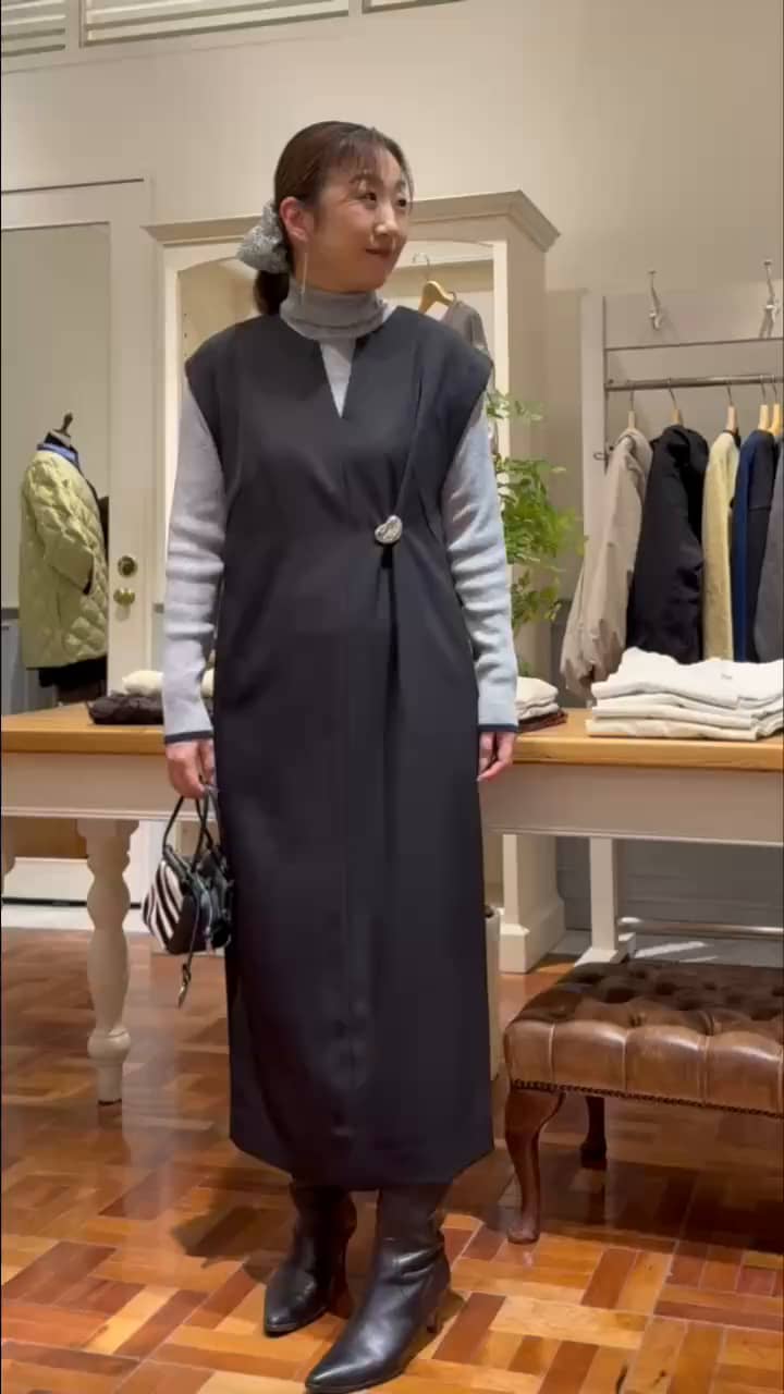 2026.01.01 ジャンパーワンピースコーデ サムネイル画像