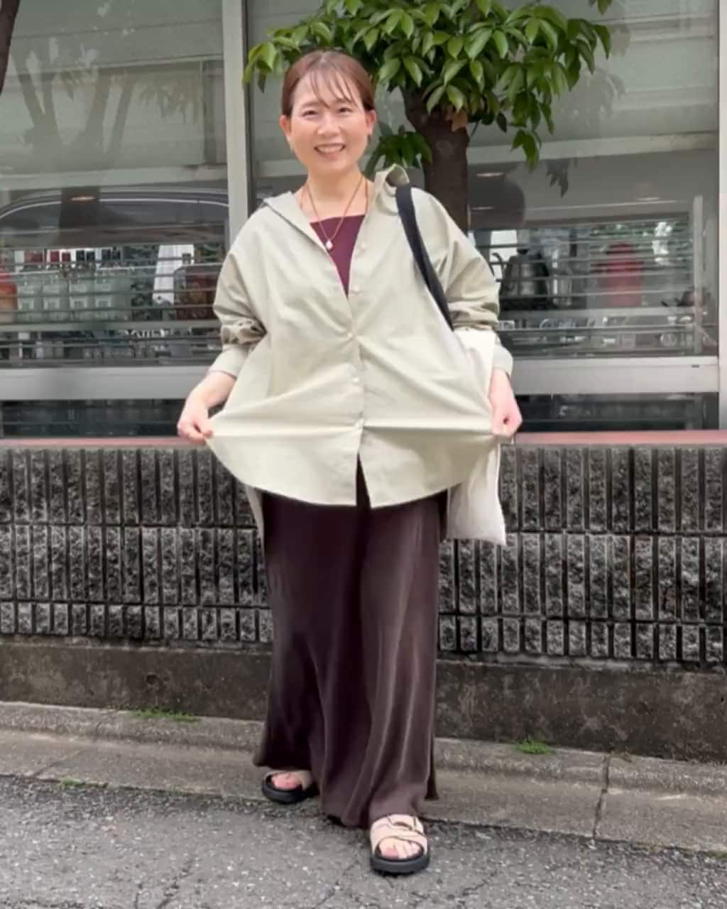 2025.04.11 新ブランド"マクウェル"シャツで大人カジュアルコーデ サムネイル画像