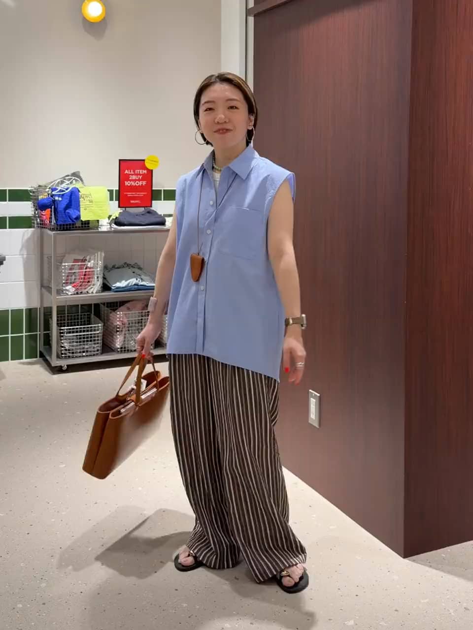 2026.07.29 暑い夏に快適！ノースリシャツコーデ サムネイル画像