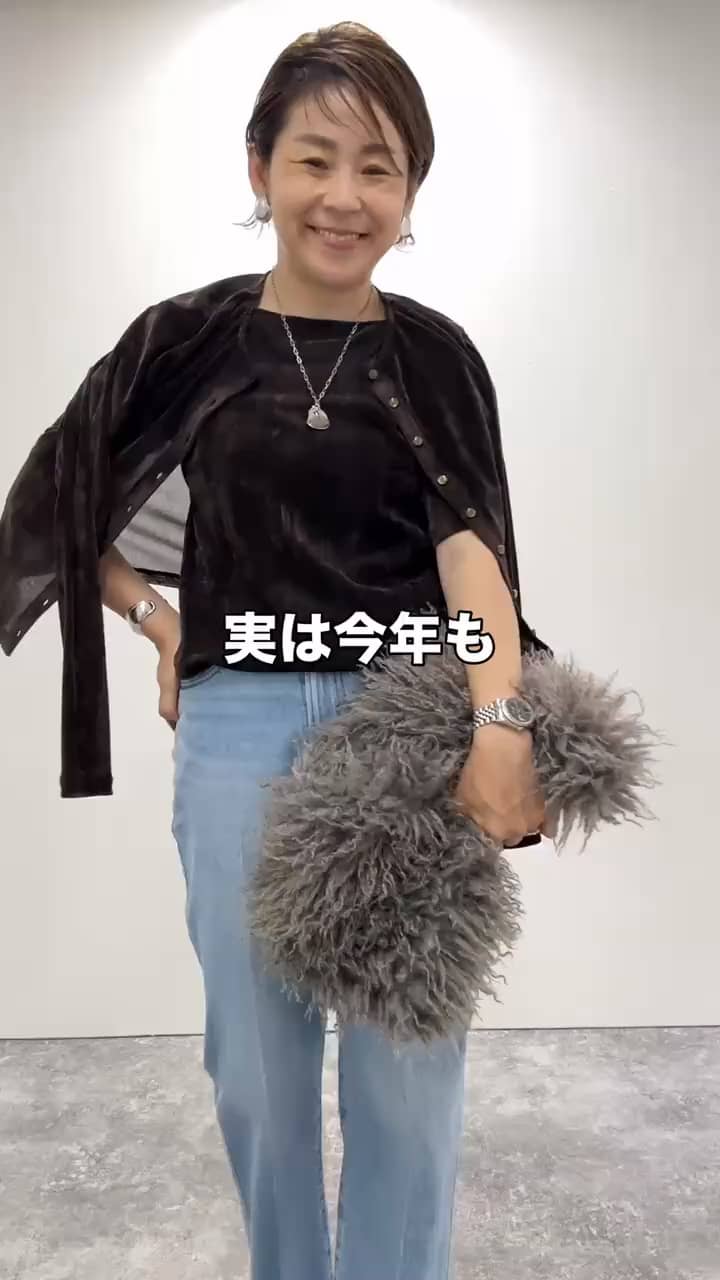 ノーリーズフワフワクルーネックジャケット　オケージョン NOLLEY'S（ノーリーズ）の「フワフワクルーネックジャケット