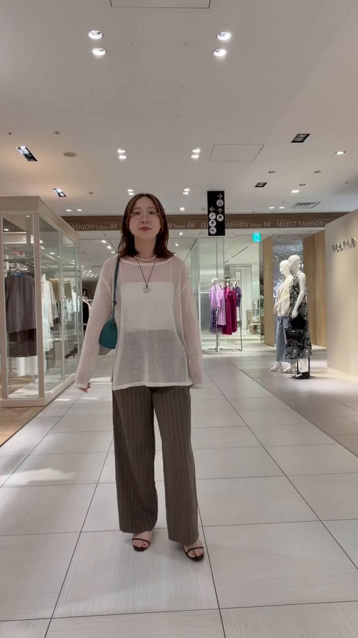 2026.07.04 メッシュニット　リラックスコーデ🌿 サムネイル画像