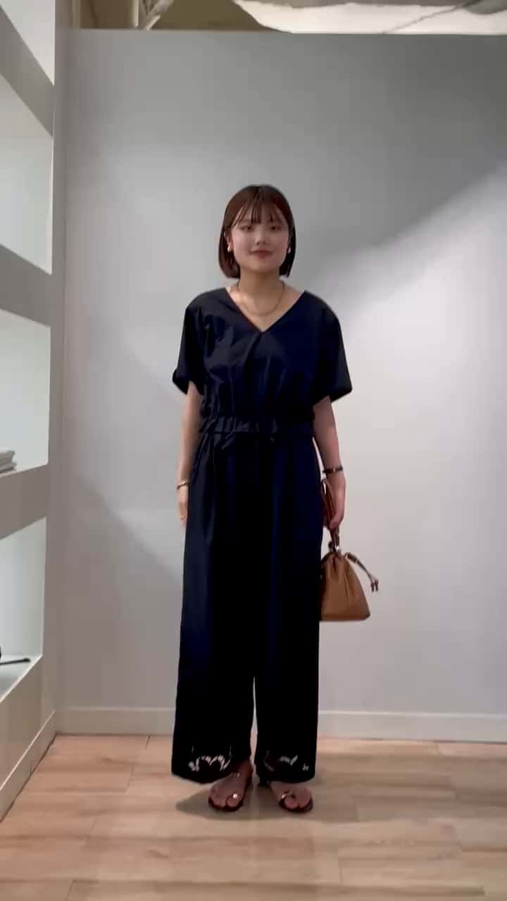 WEB限定 SPECIAL SALE！］ウォッシャブルハーフスリーブオールインワン