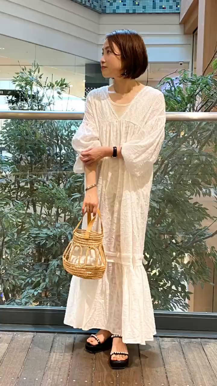 2024.06.06 白ワンピコーデ！ サムネイル画像