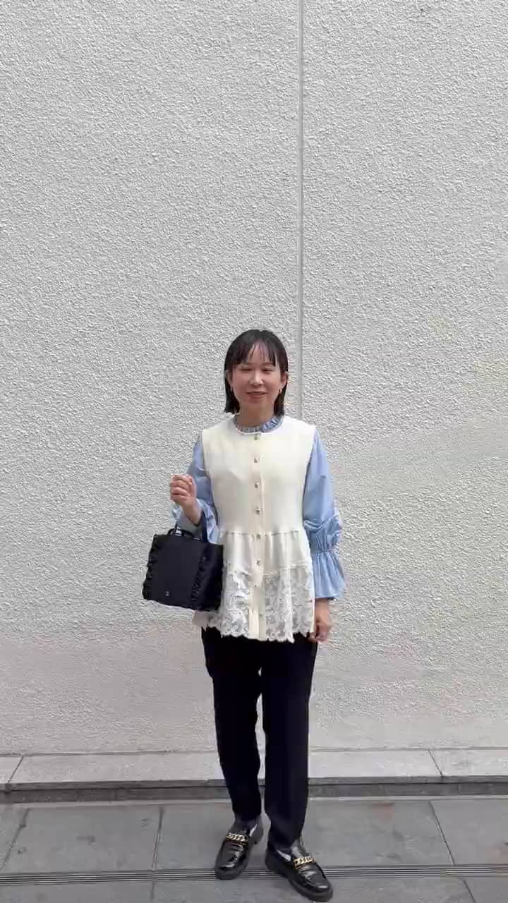 2026.02.18 ペプラムベストでエレガントに サムネイル画像