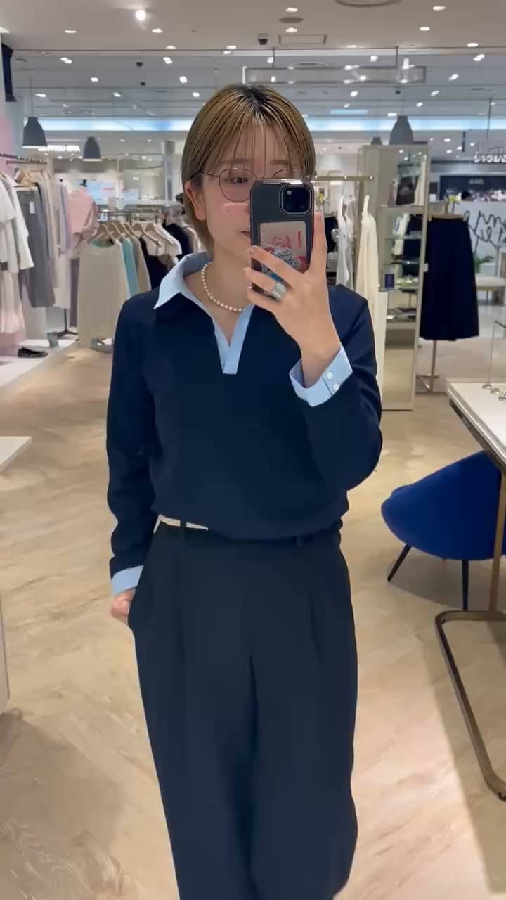 2026.03.11 細見えする！レイヤード風ポロニット サムネイル画像