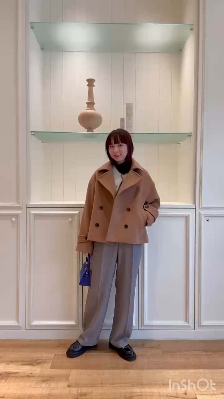 2025.11.06 ダブルブレストコートコーデ サムネイル画像