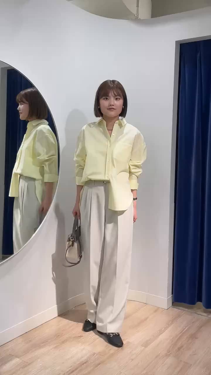 2026.04.07 カラーシャツコーデ💛 サムネイル画像
