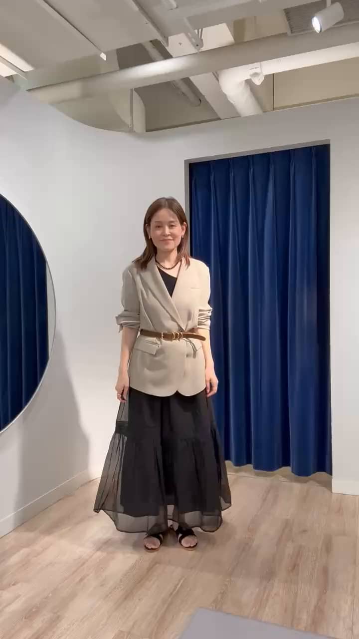 2026.04.08 ウォッシャブルリネンライクオーバージャケット🌿 サムネイル画像