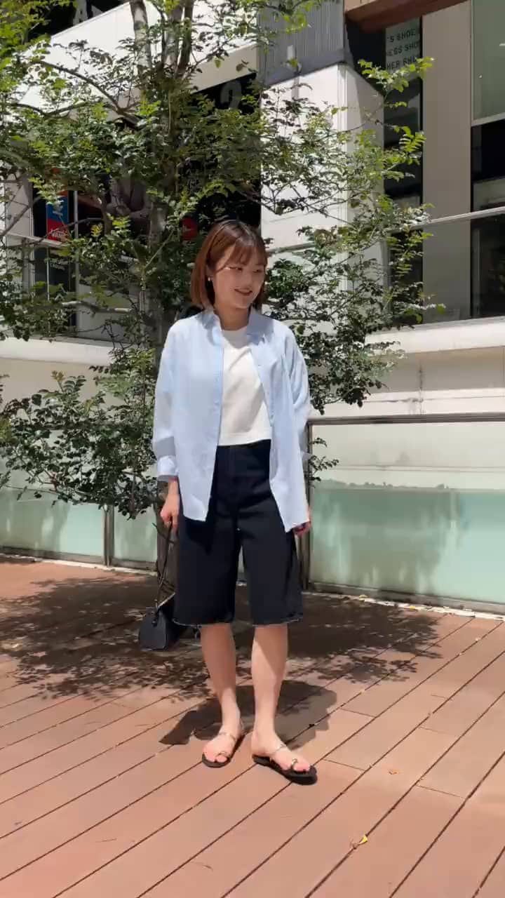 2026.06.05 ストライプシャツコーデ サムネイル画像