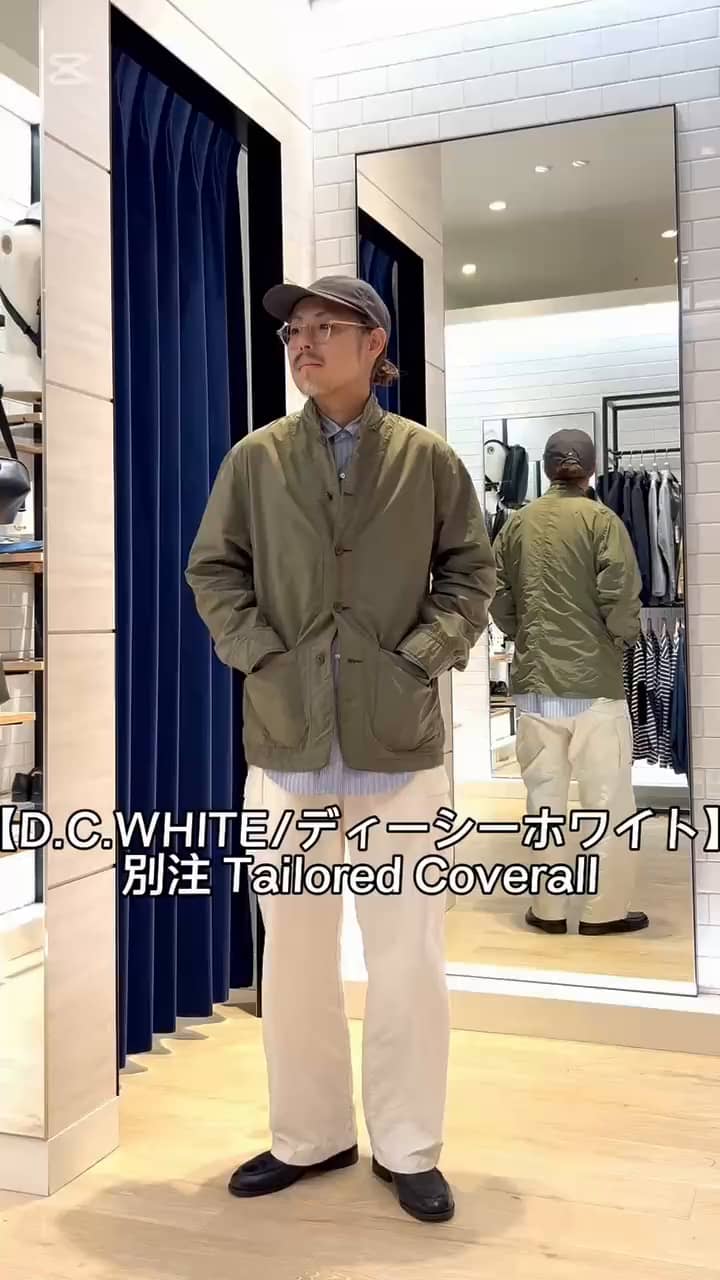 2025.04.09 【D.C.WHITE/ディーシーホワイト】 別注 Tailored Coverall  サムネイル画像