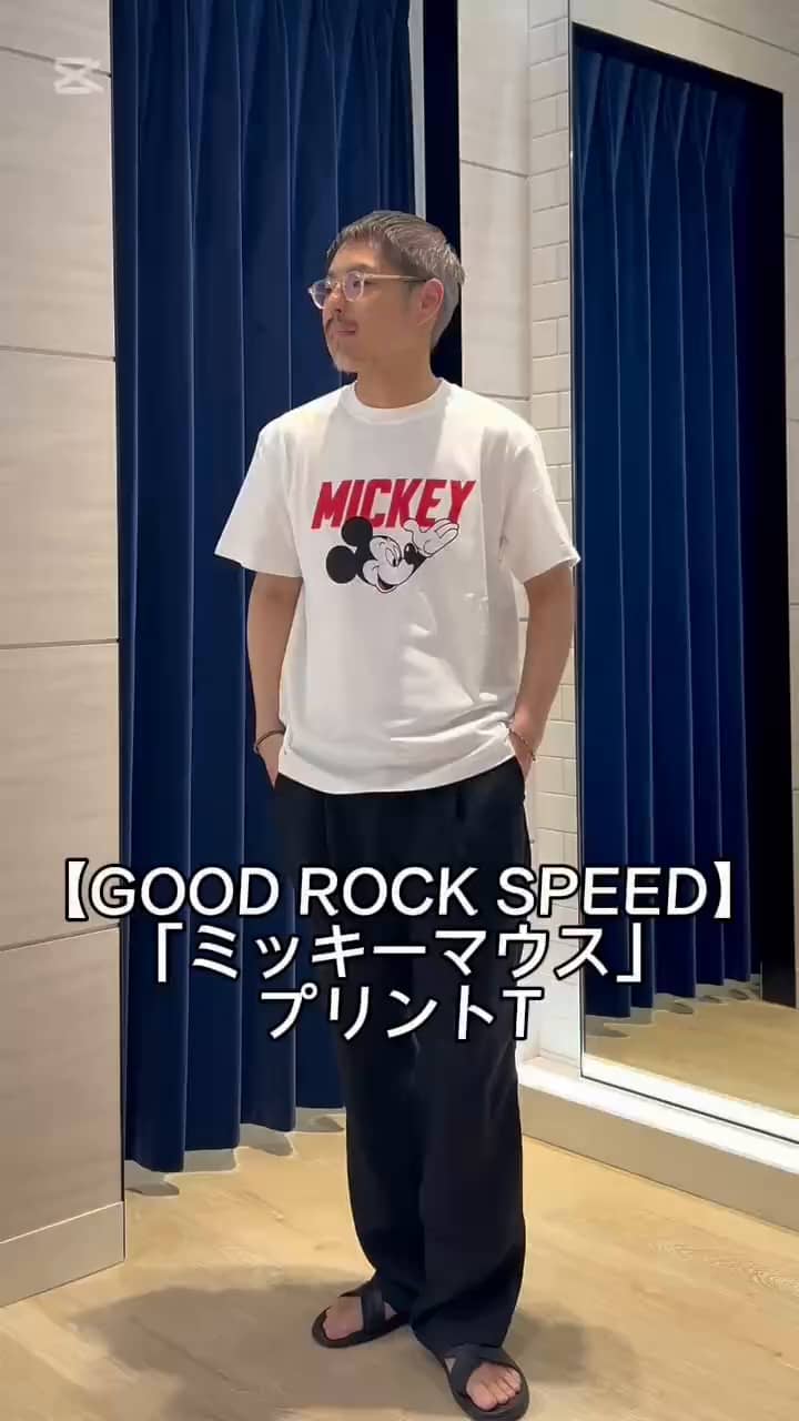 2025.06.01 【GOOD ROCK SPEED】別注Tシャツ 「ミッキーマウス」 サムネイル画像