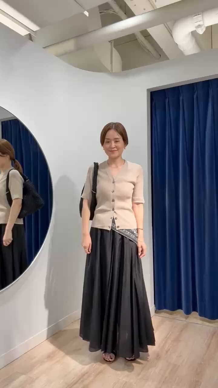 2026.05.27 綿アセリブ半袖Vネックカーディガン🌿 サムネイル画像