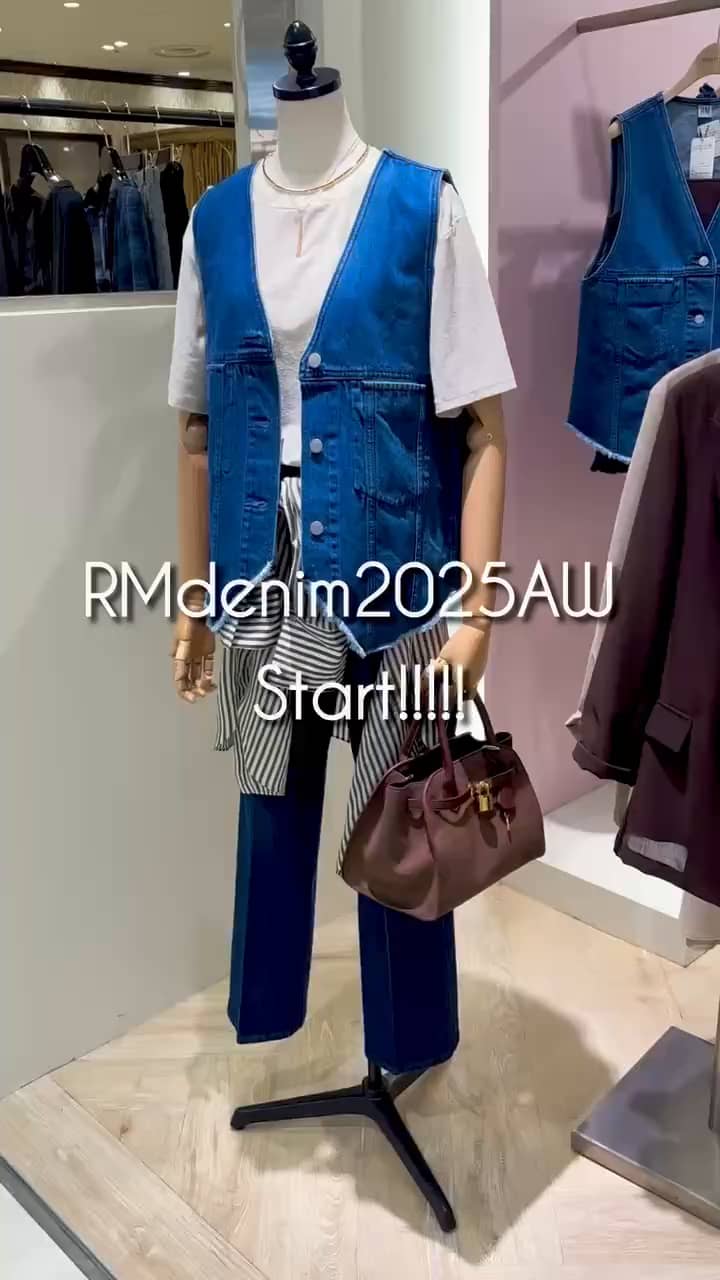 2025.08.08 RM denim 一斉発売スタートしました✨ サムネイル画像