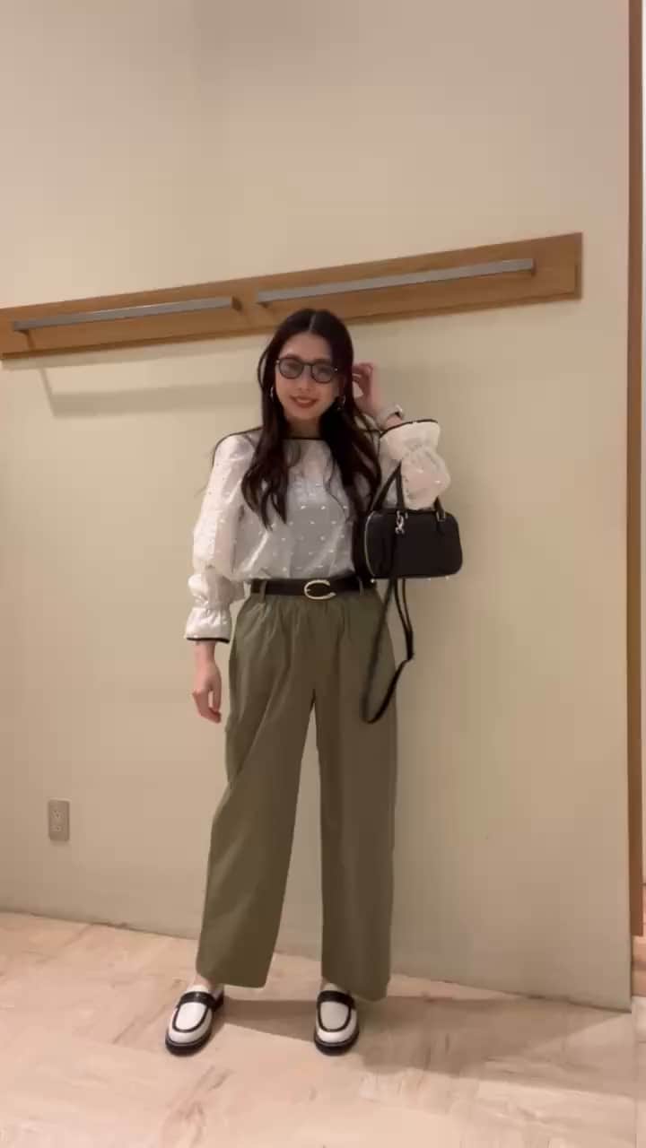 2025.04.26 カジュアル×キレイめミックスコーデ🤍💚🖤 サムネイル画像