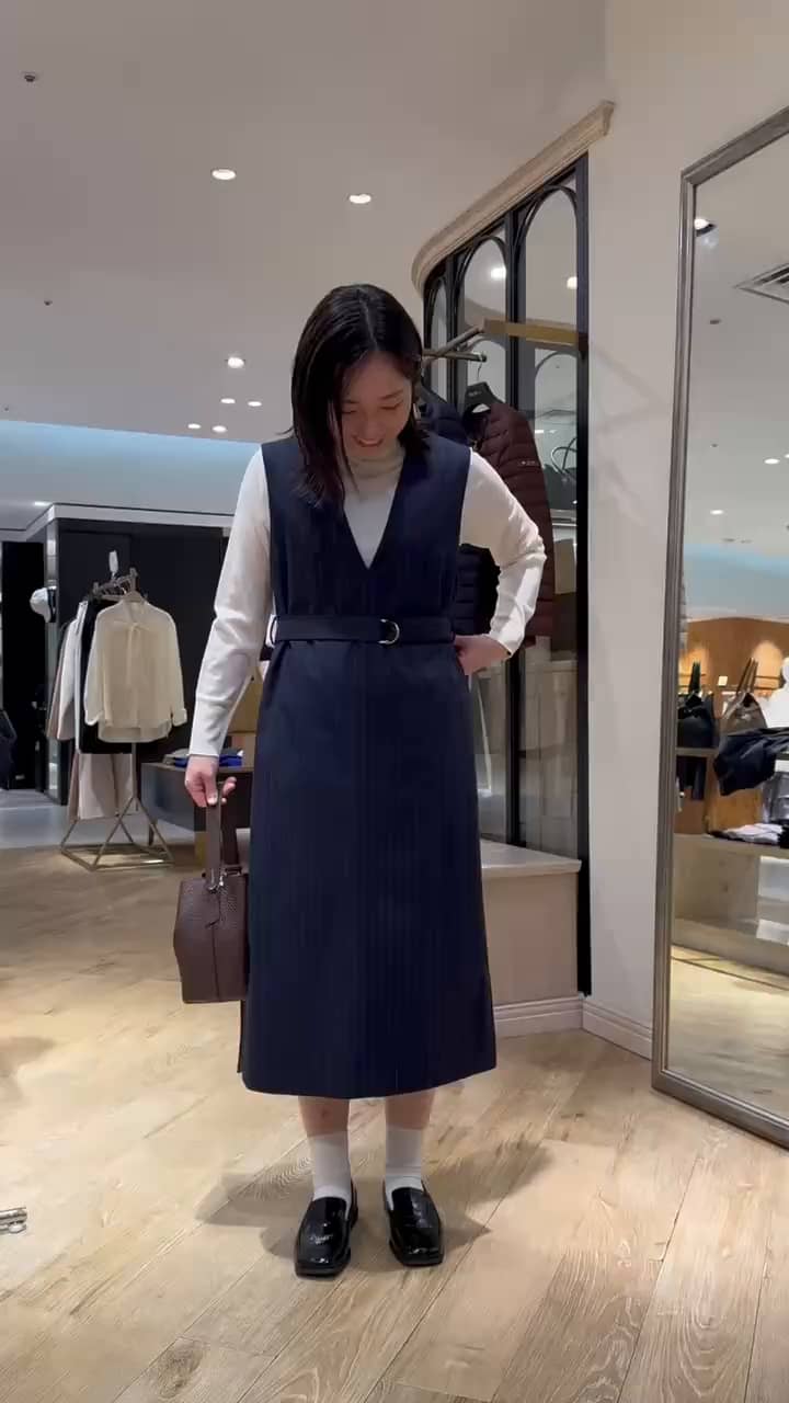 いおり様 セットアップ 7days Life Styling セットアップ ドビー織ジャンパースカートスーツ