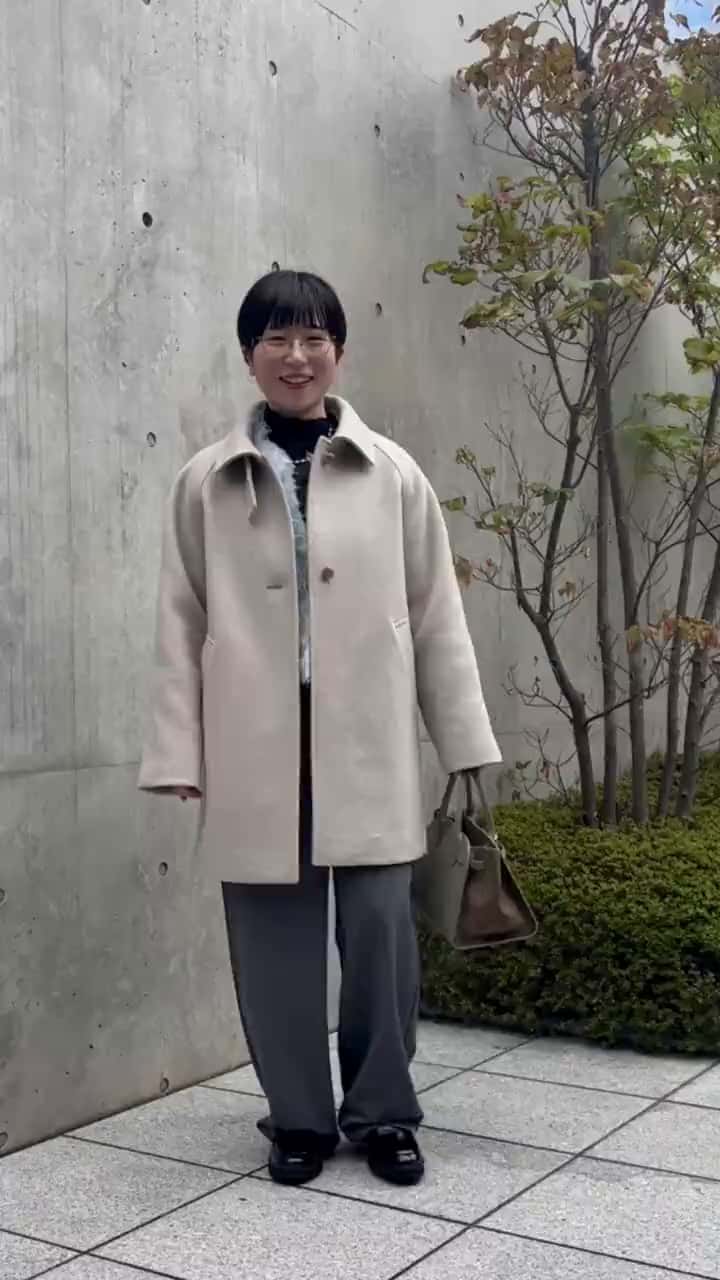 2025.11.04 リバーステンカラーコートでデイリーカジュアルコーデ サムネイル画像