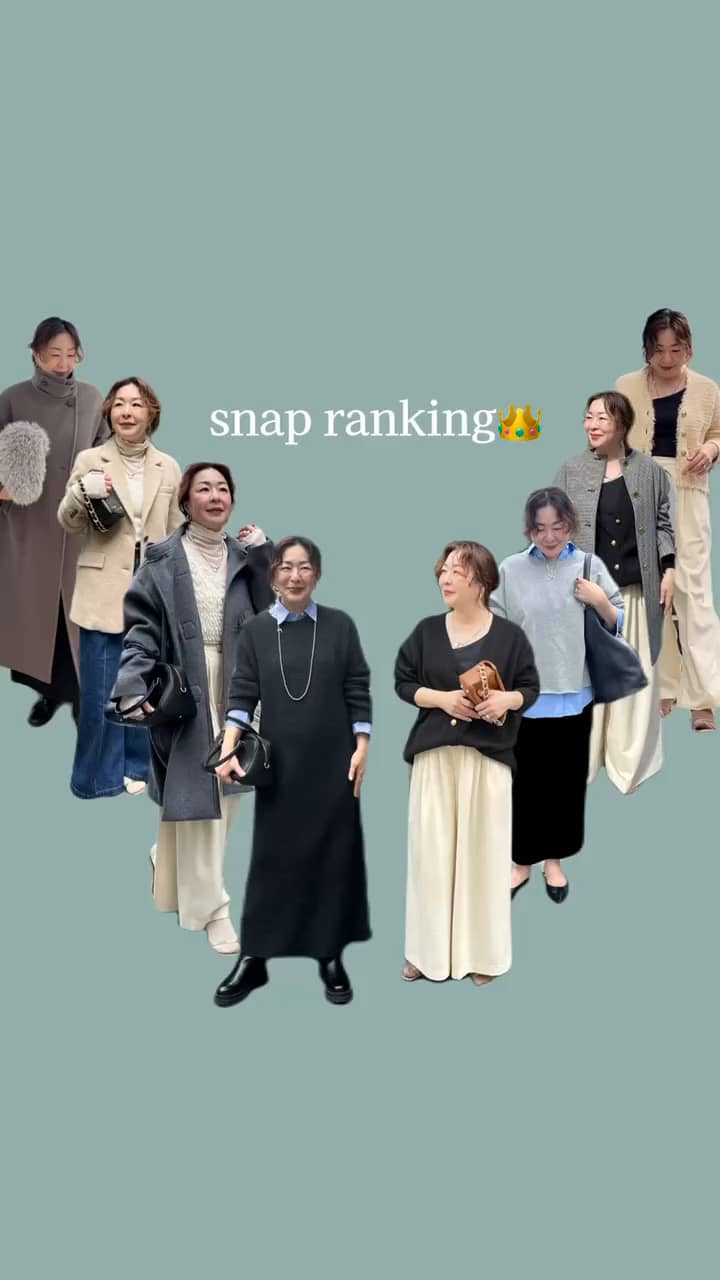 2024.12.09 冬コーデランキング！ サムネイル画像