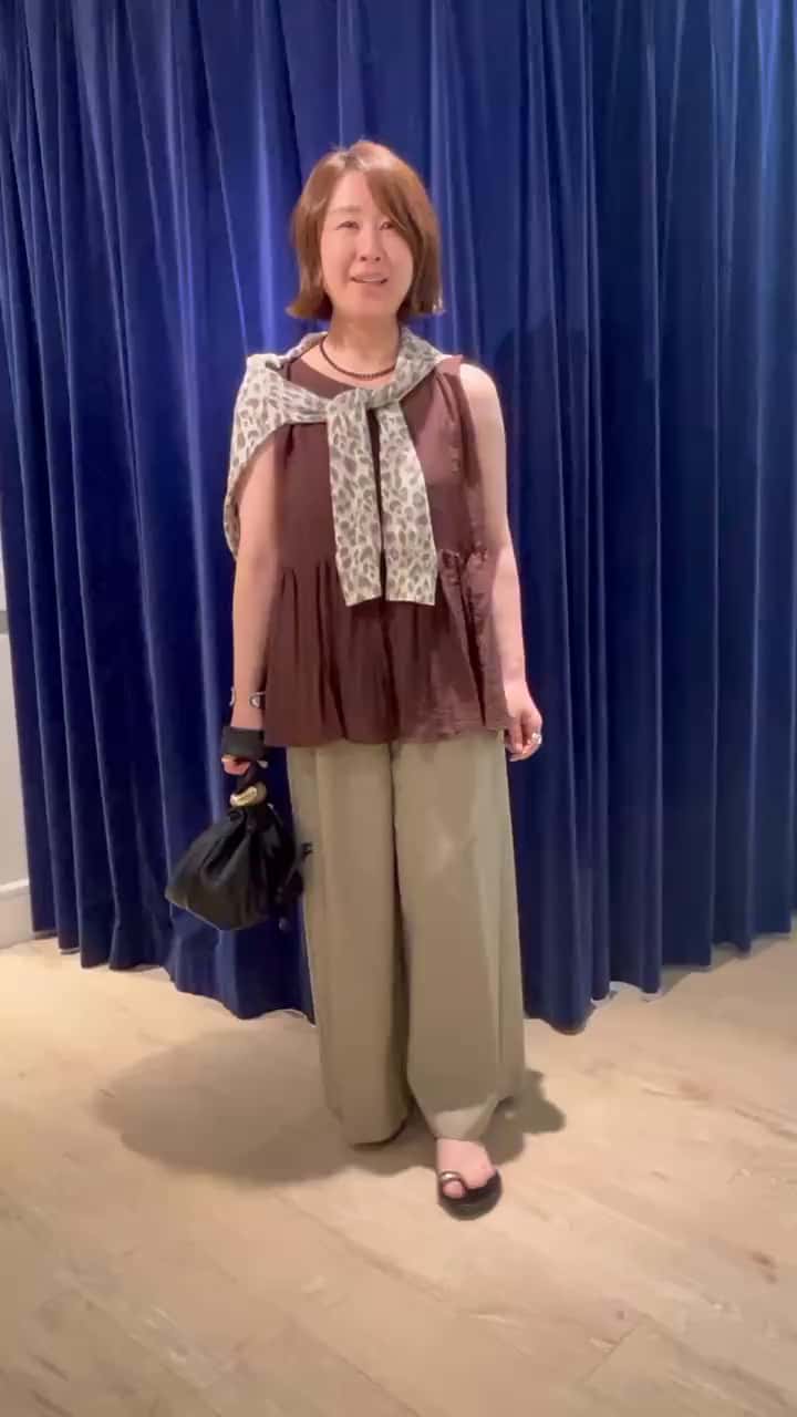 2026.06.23 低身長さんワイドパンツコーデ サムネイル画像