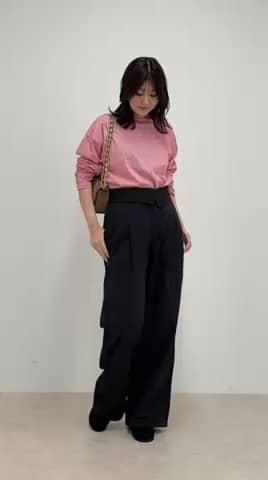 2025.09.02 赤ロンTで大人カジュアルスタイル サムネイル画像