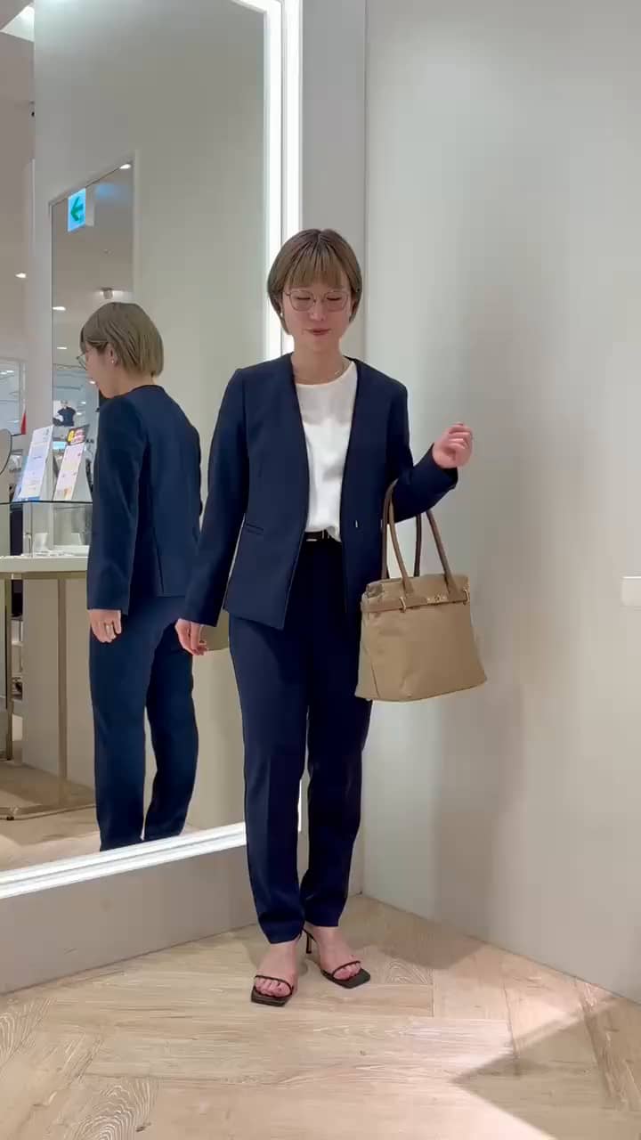 2026.04.16 新生活のお仕事着にも行事にも！ストレッチジャケットセットアップ サムネイル画像