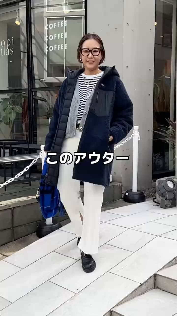 ◇【WEB限定】【TAION/タイオン】別注ボア×ダウンフードコート