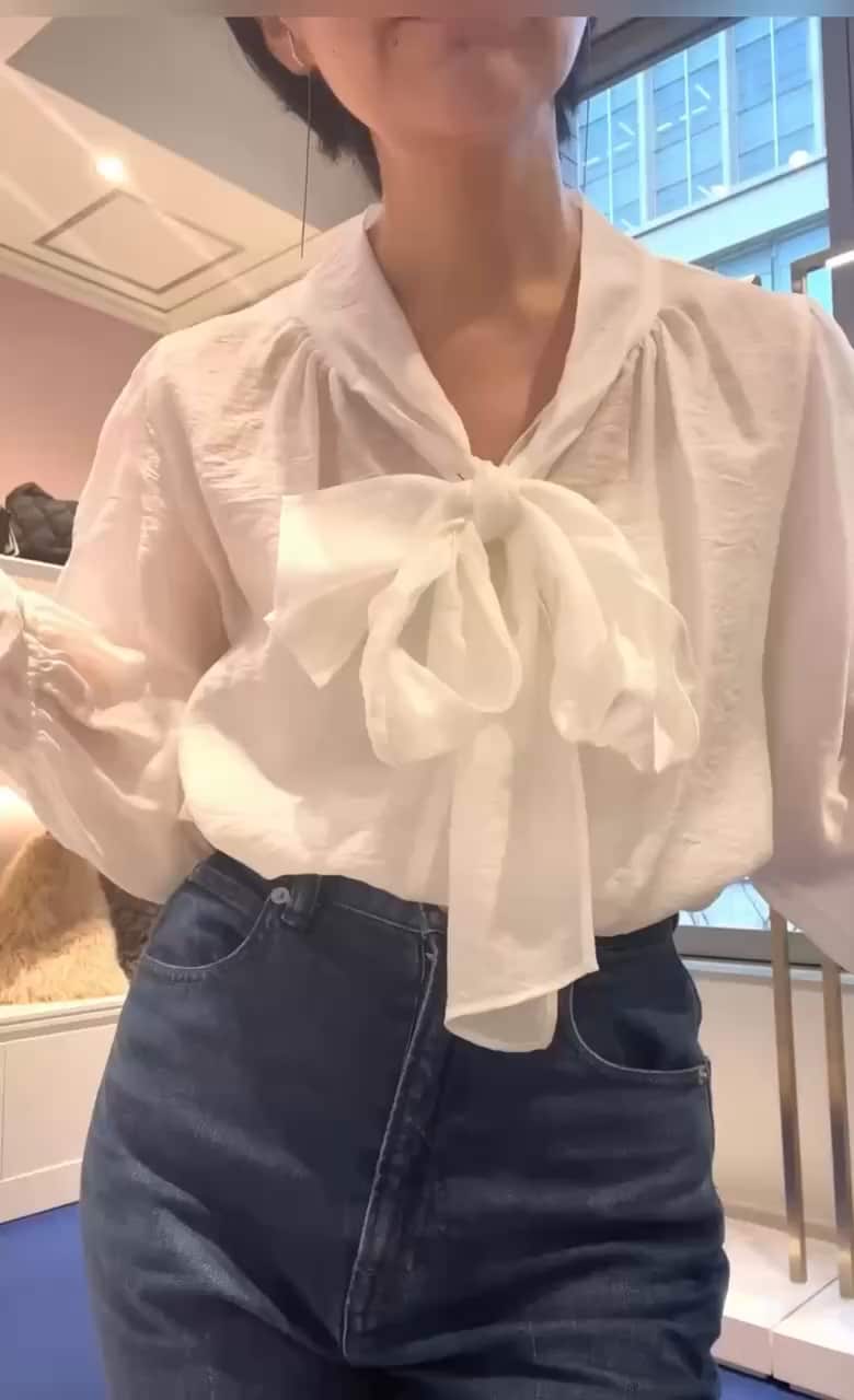 2026.01.20 リボンブラウス着回し サムネイル画像