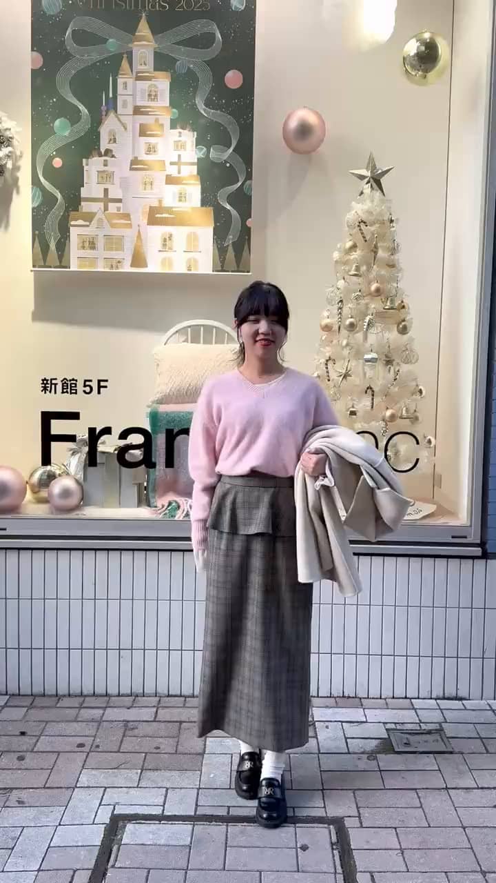 2025.11.30 ヘアリーニットコーデ サムネイル画像