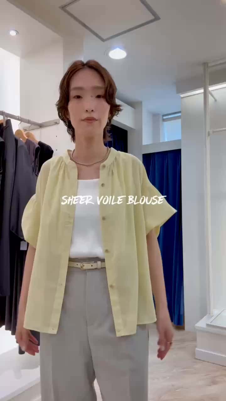 2026.05.21 新作のシアーボイルブラウス🍋大人カジュアル見せ！ サムネイル画像