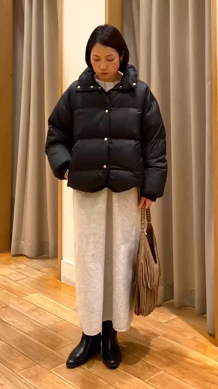 2025.12.12 ダウンとワンピースで冬の！お出掛けコーデ！ サムネイル画像