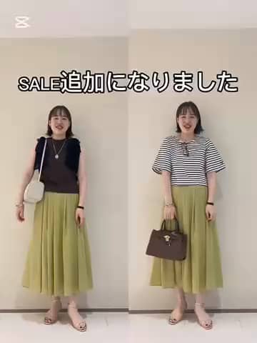 2025.07.26 スカートコーデ サムネイル画像