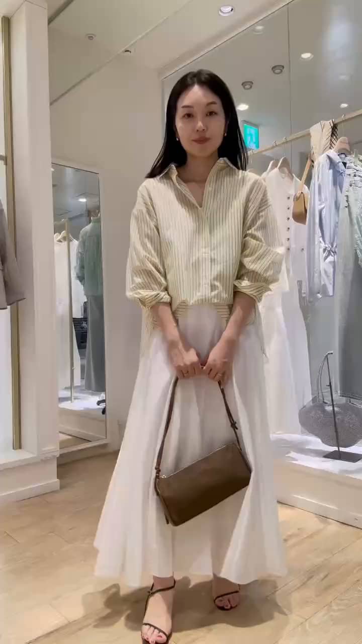 2026.04.23 ストライプシャツコーデ サムネイル画像