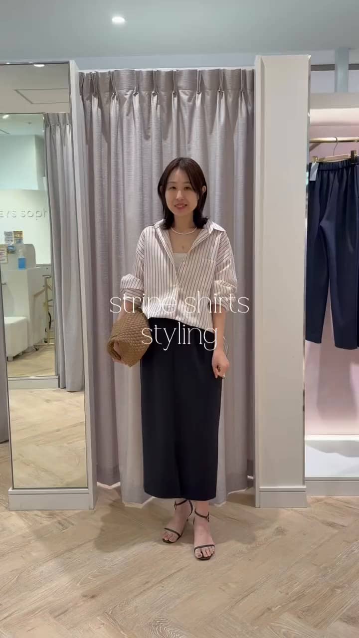 2026.02.18 タンブラーストライプシャツ サムネイル画像