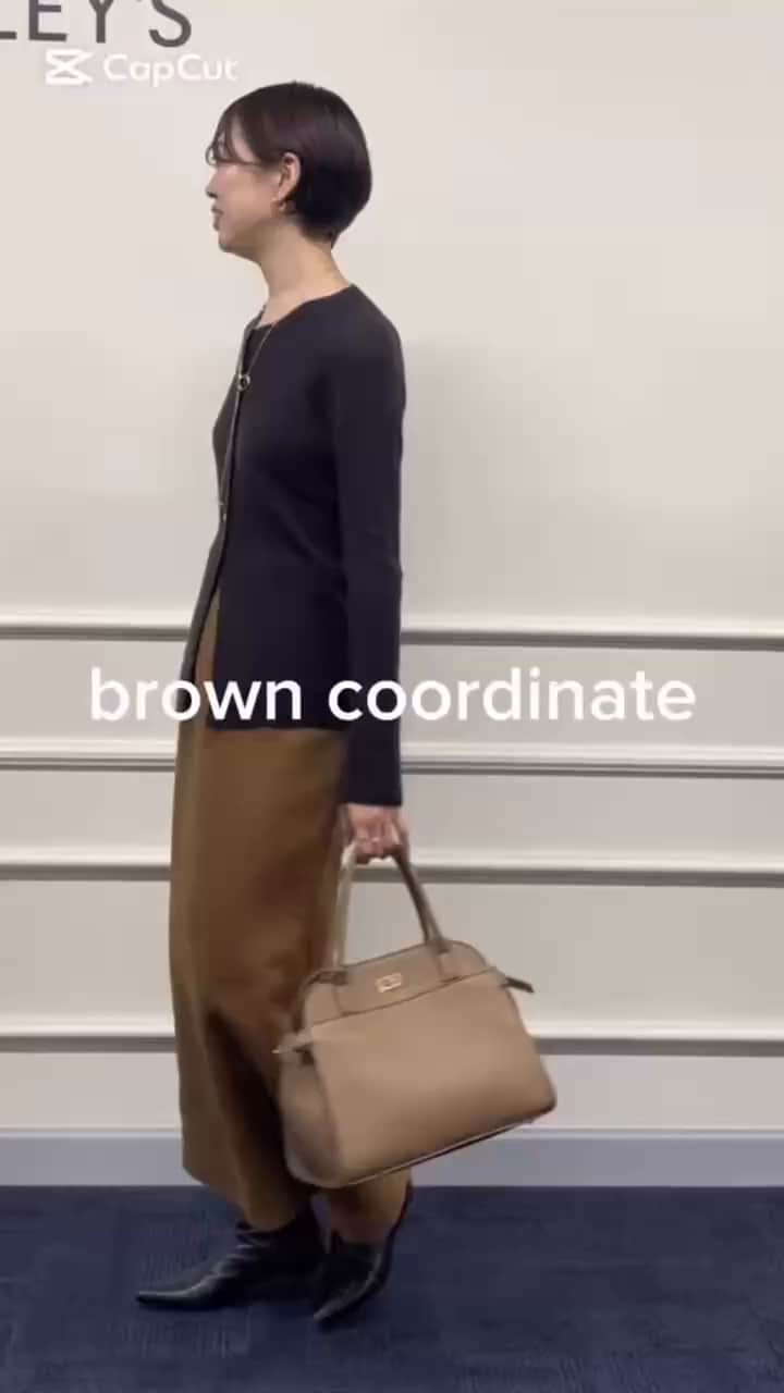 2025.10.04 【シンプル派必見】秋のブラウンコーデ♡ サムネイル画像